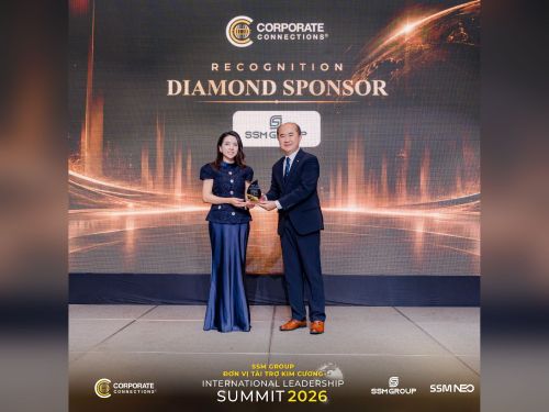 CafeF: SSM Group đồng hành cùng International Leadership Summit 2026 với vai trò Nhà tài trợ Kim cương