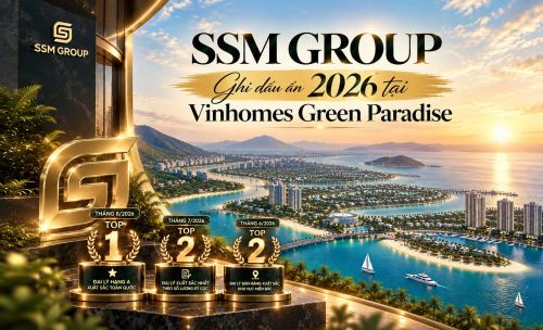SSM Group – Ghi dấu ấn 2026 tại Vinhomes Green Paradise