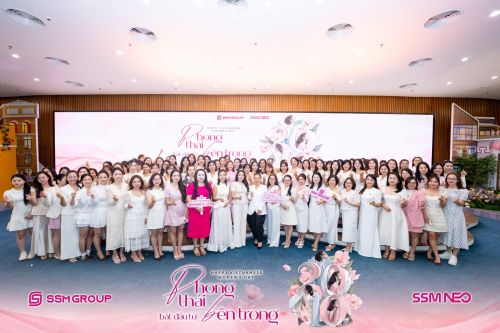 Phong thái bắt đầu từ bên trong - món quà đặc biệt SSM Group dành tặng phái đẹp