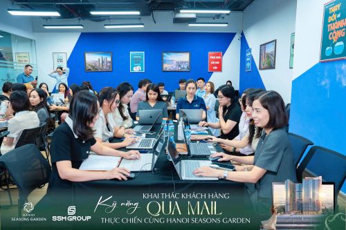Đào tạo chuyên sâu kỹ năng khai thác khách hàng qua Email cùng Hanoi Seasons Garden