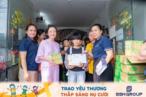 SSM Group trao 500 suất quà yêu thương đến bệnh nhi nhân ngày Quốc tế Thiếu nhi 1/6