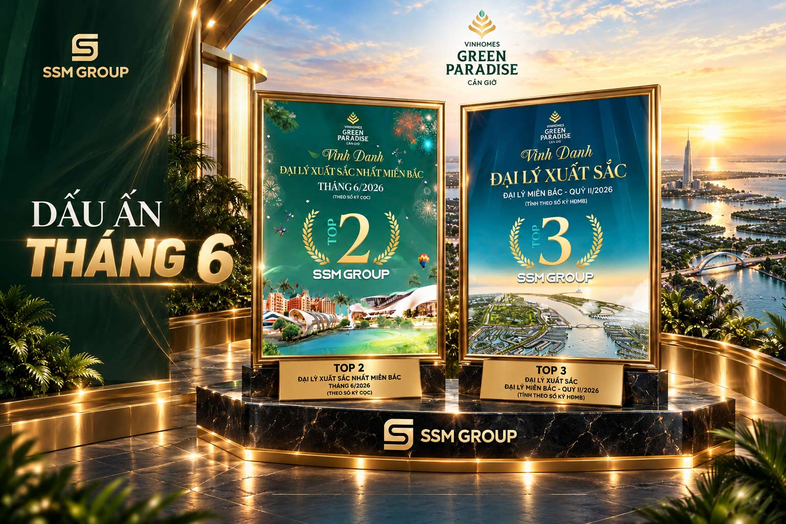 Tháng 6/2026 – Hai dấu ấn tại khu vực miền Bắc