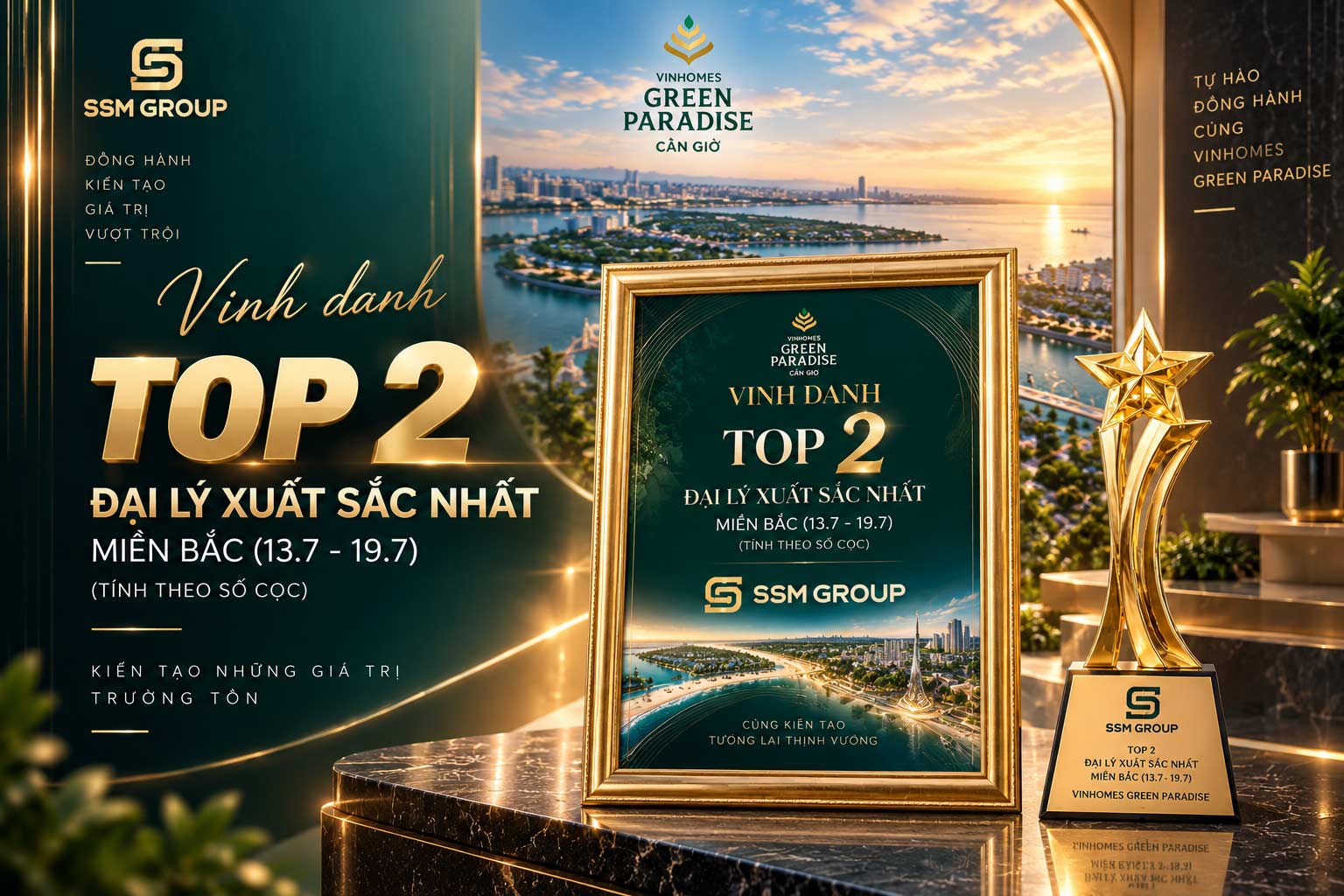 Tháng 7/2026 – Top 2 theo số lượng ký cọc