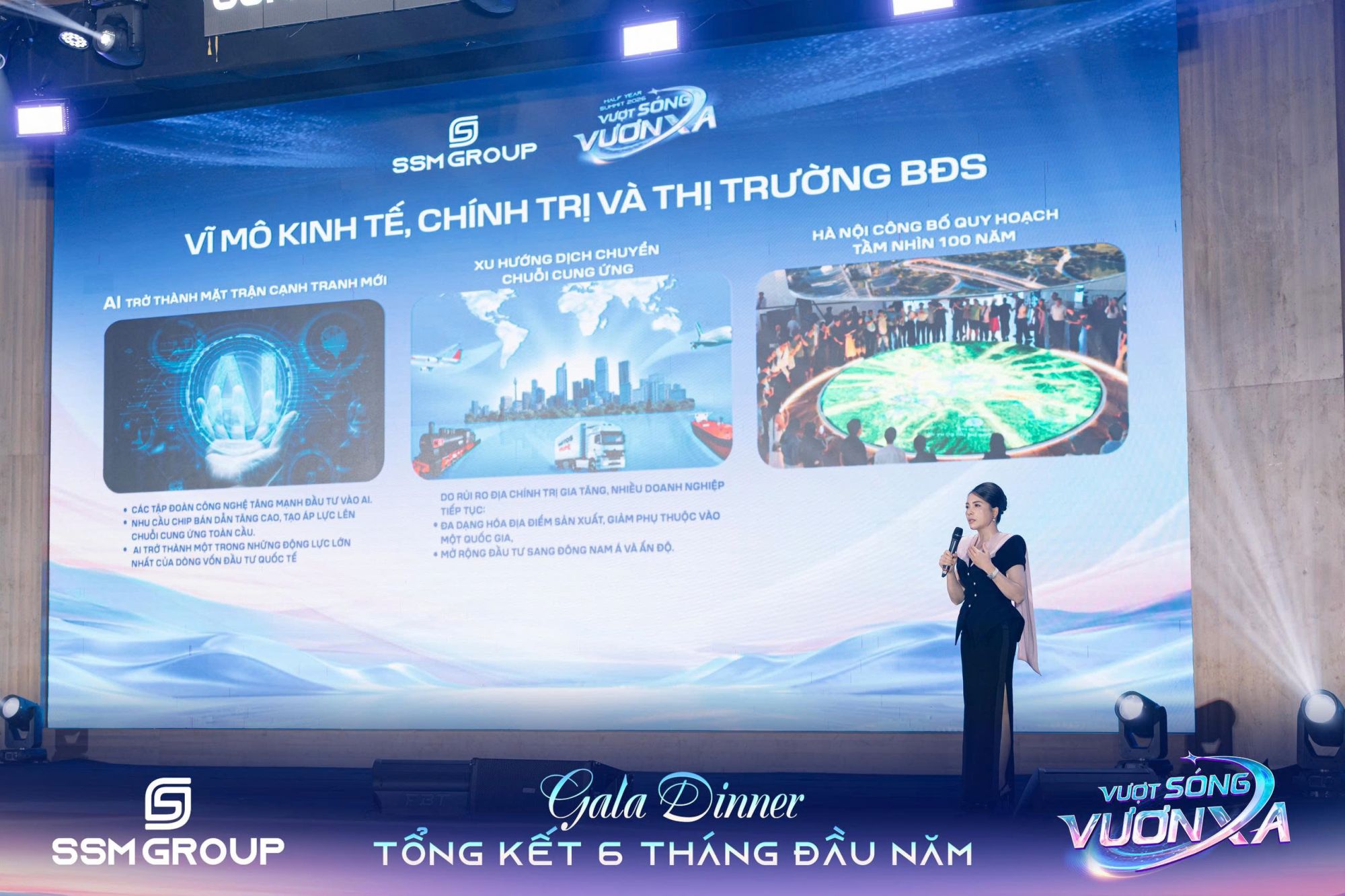 Chủ tịch HĐQT Nguyễn Thùy Dung chia sẻ bức tranh toàn cảnh về tình hình kinh tế