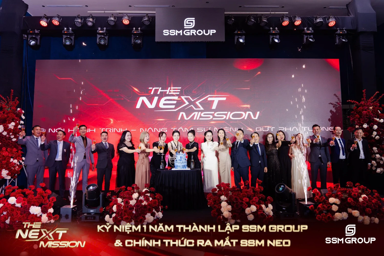 Sự kiện kỷ niệm 1 năm thành lập SSM Group đã diễn ra thành công tốt đẹp