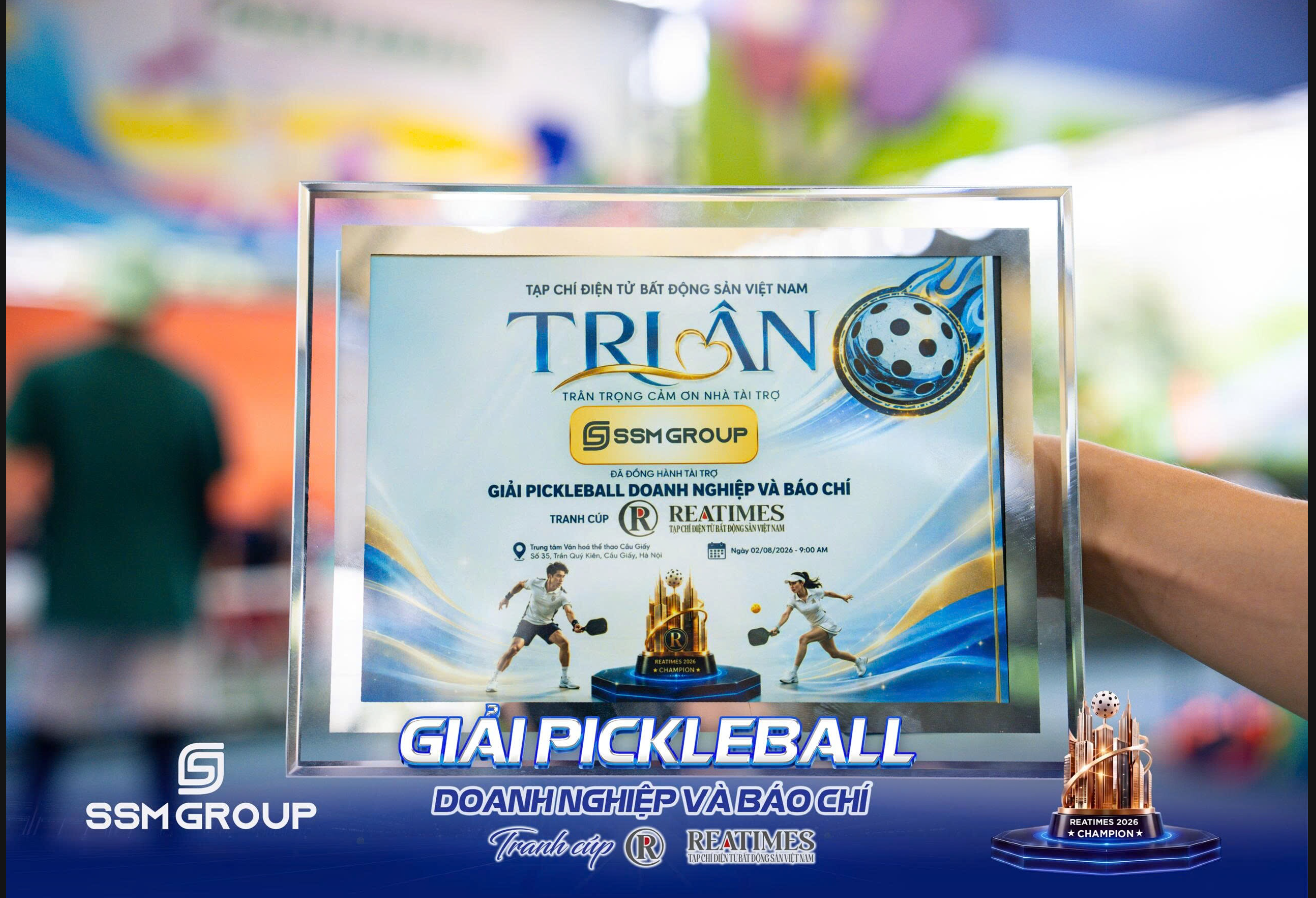 SSM Group tại Giải Pickleball Doanh nghiệp và Báo chí – Tranh cúp Reatimes.