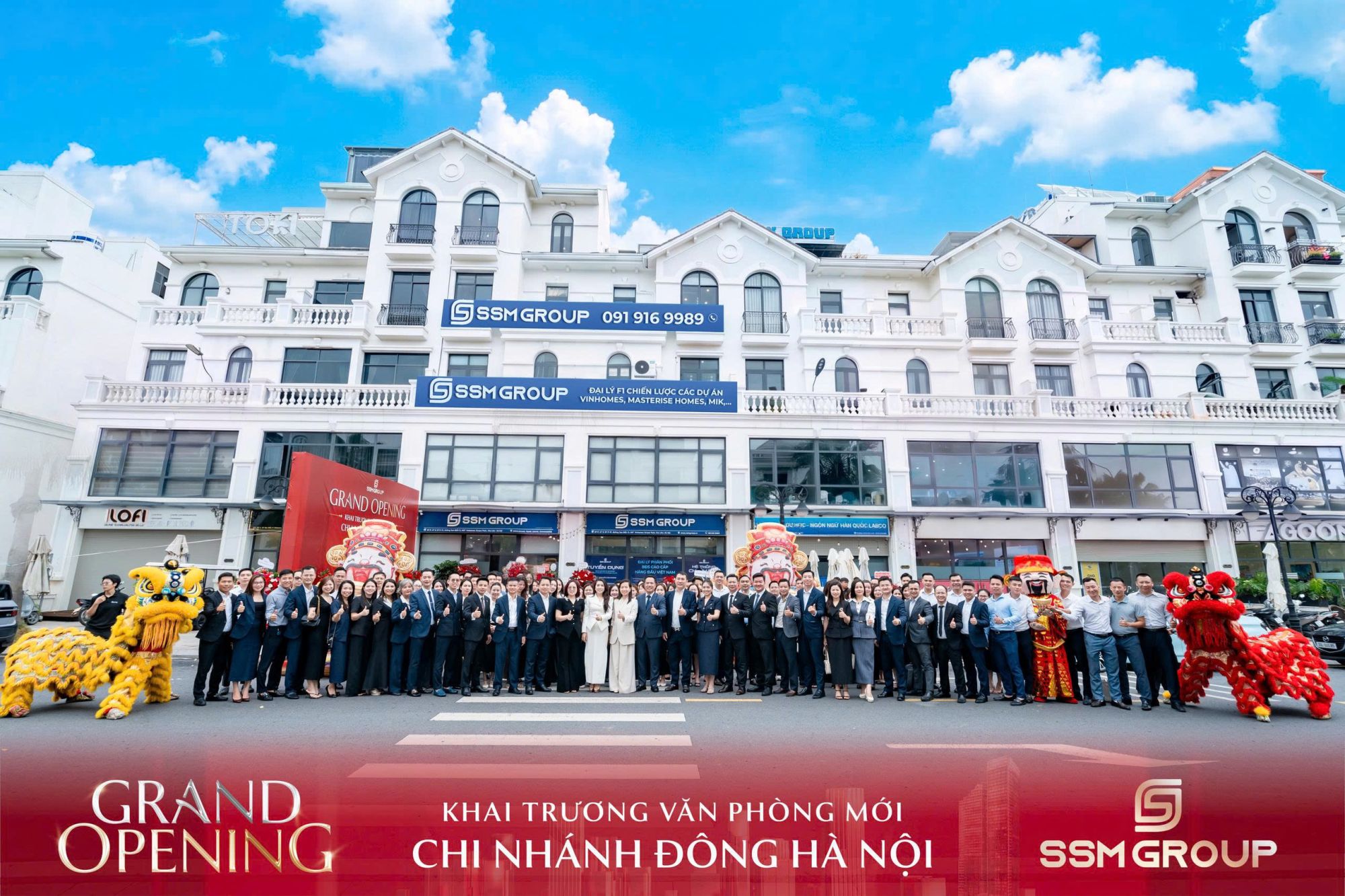 SSM Group đã chính thức khai trương văn phòng Chi nhánh Đông Hà Nội
