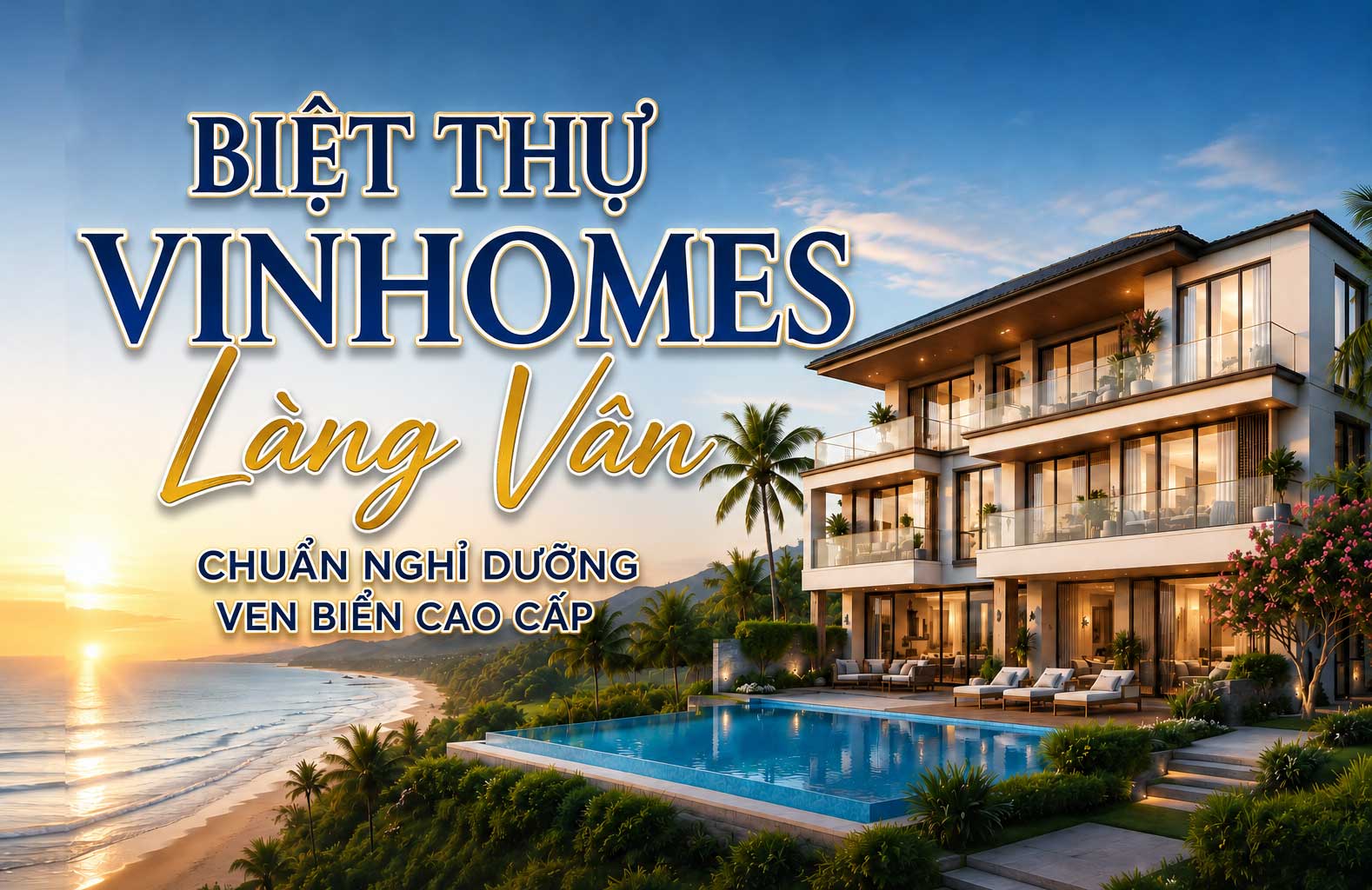 Biệt thự ven biển luôn là dòng sản phẩm khan hiếm trên thị trường