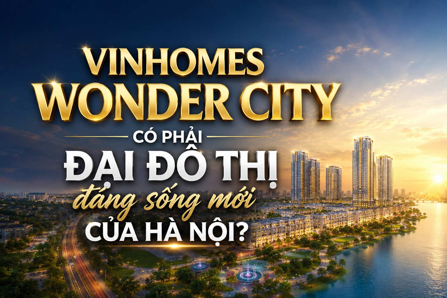 Xu hướng hình thành các đại đô thị mới tại Hà Nội