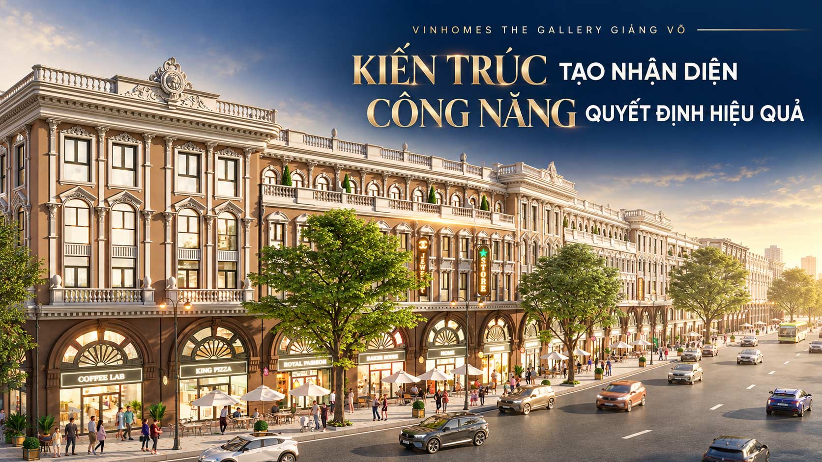 Kiến trúc tạo nhận diện nhưng công năng mới quyết định hiệu quả